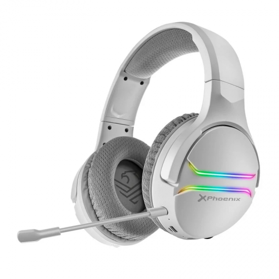 Auriculares Phoenix ECHO 7.1 RGB MICR GAMING BLANC